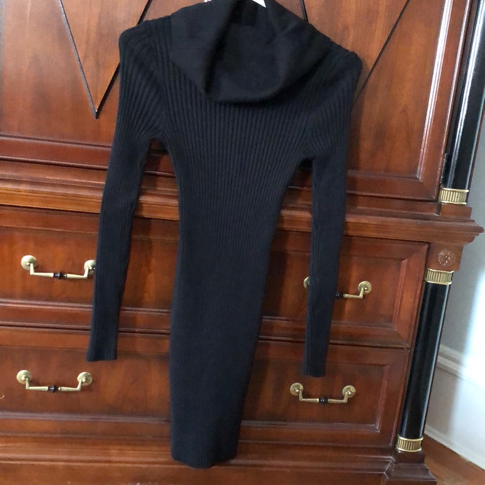 Knit mini dress